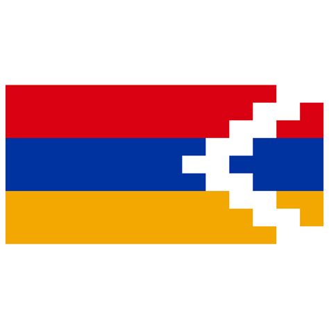 Artsakh Flag Color Codes