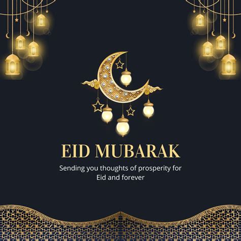 NEW Eid Mubarak Instagram Post Template