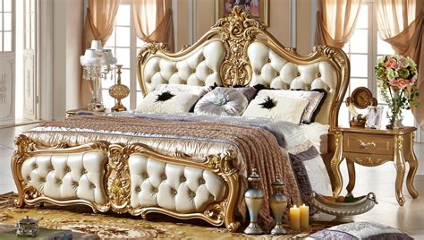 American Antique Style Royal Furniture Bed Luxury Bedroom Sets Buy