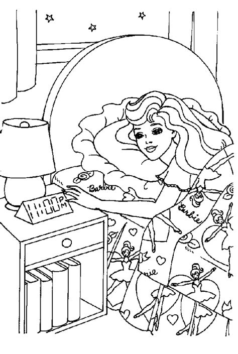 Planse Cu Barbi Fise Planse De Colorat Desenat Pentru Copii
