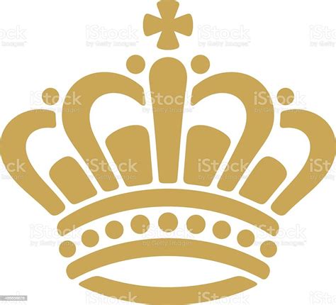 Golden Crown Stock Illustration Download Image Now Crown Headwear