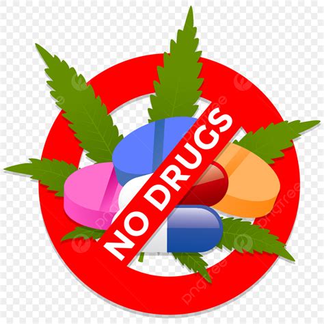 Sayings Vector Hd Images Say No To Drugs Clipart Symbol Say No To