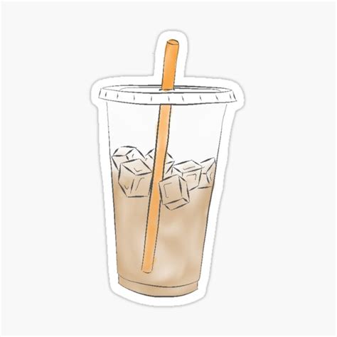 Iced Coffee Stickers Redbubble