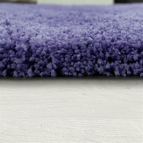 2 teppiche shaggy diva in beige. Hochflor Shaggy Teppiche Einfarbig Lila | TeppichCenter24