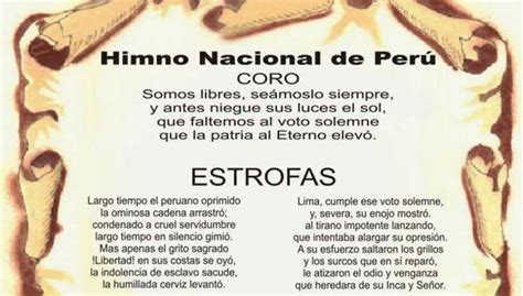 Fiestas Patrias Las 5 Mejores Versiones Del Himno Nacional Que Debes