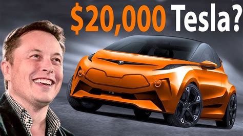 Teslas 20000 Compact Car — Coming Soon After Tesla Battery Day