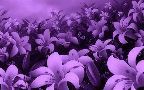 20 Purple Flower Backgrounds Wallpapers Freecreatives