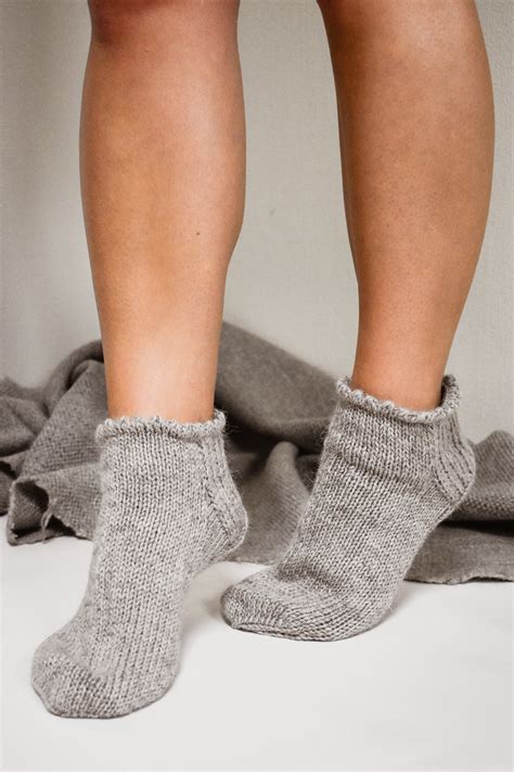 Slipper Socks Women S Bed Socks Wool House Socks Low Etsy