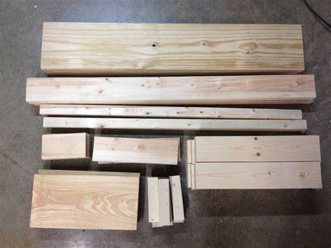 Only two tools, no kreg jig required. Free plans for making a rustic farmhouse table bench | A ...