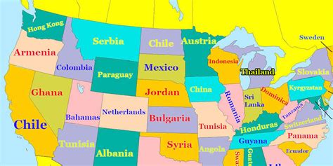 Map How Every Us State Ranks In Education
