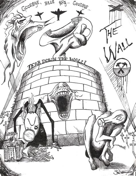 Pink Floyd The Wall By Electricsorbet On Deviantart