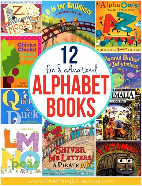 12 Awesome Alphabet Books To Start The School Year Right Alphabet