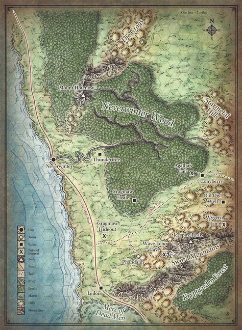 Dnd Phandalin Map