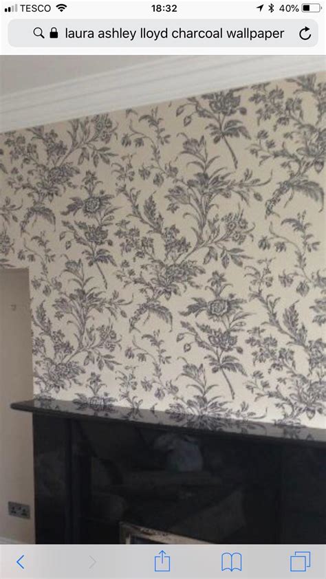 Laura Ashley Lloyd Charcoal Wallpaper In Cv21 Rugby For £1000 For Sale