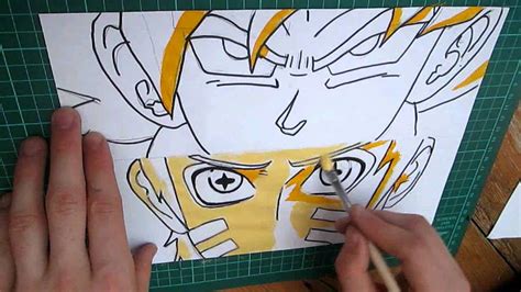 Goku And Naruto Drawing