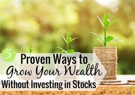 5 Proven Ways To Build Wealth Outside The Stock Market Frugal Rules