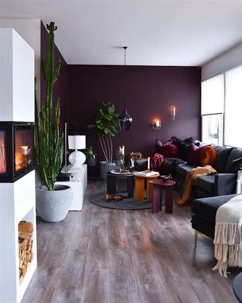 Pinterest Cmaries25 Purple Walls Living Room Living Room Wall Color
