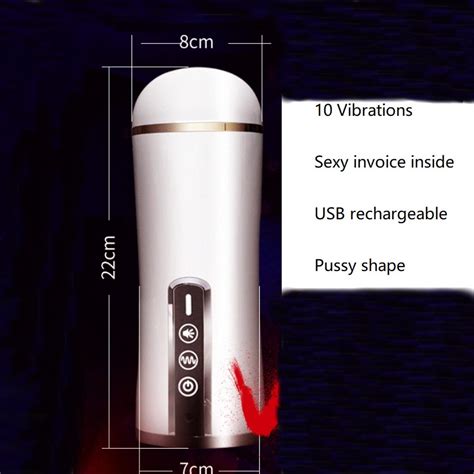 10 Frequency Artificial Vagina Pussy Adult Male Automatic Masturbator Sex Toys For Men