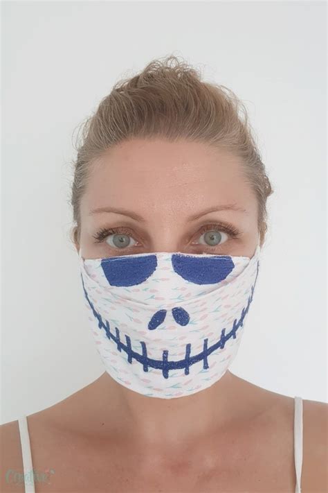 Halloween 3d Face Mask Pattern Easy Peasy Creative Ideas