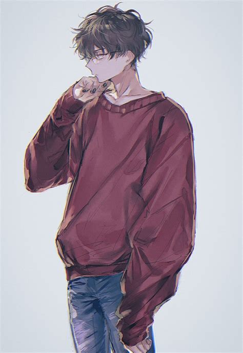 Animeboy Cute Anime Guys Anime Glasses Boy Cute Anime Boy