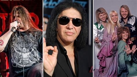Kiss Gene Simmons Shares Opinion On Abba Says He Likes Death Metal