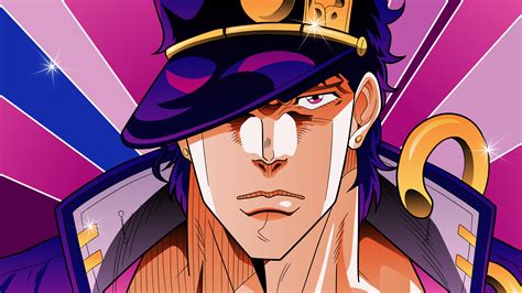 Download Jotaro Kujo Anime Jojos Bizarre Adventure 8k Ultra Hd