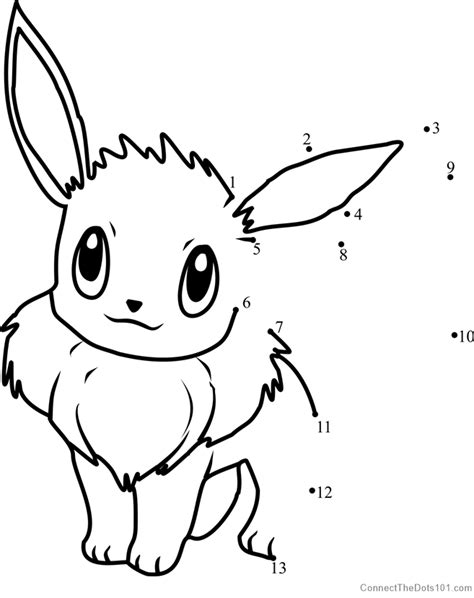 Ash And Pokemon Dot To Dot Printable Worksheet Connec
