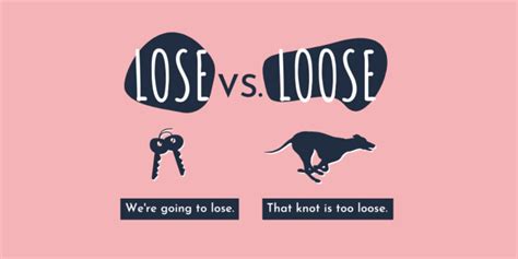 Lose Or Loose Many People Write Loose When They By Amelia