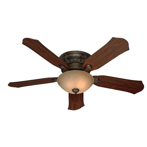 All ceiling fans with lights can be shipped to you at home. 52" Hunter Formal Ceiling Fan - Roman Bronze Finish ...