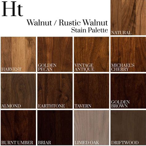 Walnut Wood Color Chart Regretful Weblog Frame Store