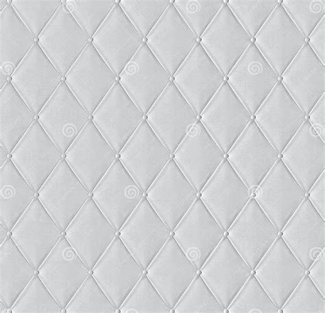 White Quilted Leather Tiled Texture Stock Image Image Of Retro