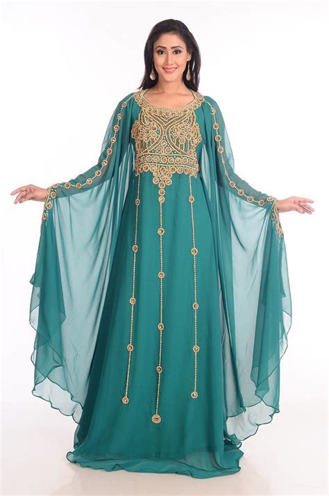 Moroccan Gown Abaya Dubai Fancy Kaftan Caftan Farasha Jilbab Jalabiya