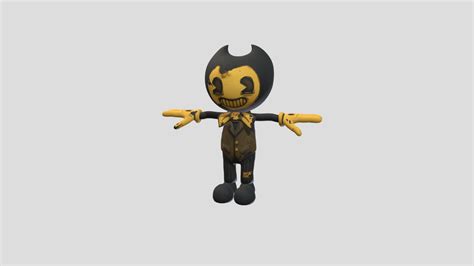 Tiny Bendy From Bendy And The Dark Revival Download Free 3d Model