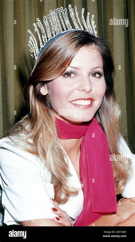 Miss World 1973 Miss Usa 18 Year Old Marjorie Wallace From Indianapolis Who Last Night Won