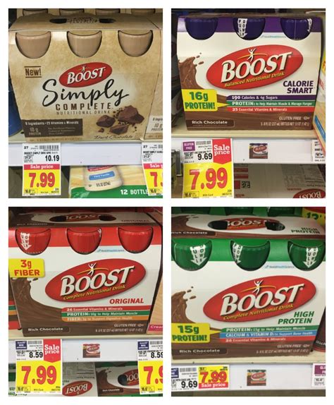 300 Boost Coupon Nutritional Drink Multipacks For 4
