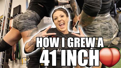 How I Grew A 41 Inch Butt Youtube