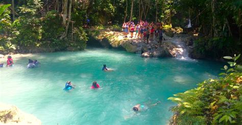 From Ocho Rios The Blue Hole And Dunns River Falls Trip Getyourguide