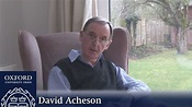 Exploring the wonder of geometry with David Acheson - YouTube