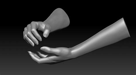 3d Printable Female Hands 20 Poses Pack 3d Model Cgtrader