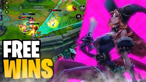 Miss Fortune Is Free Wins In Wild Rift Ranked Miss Fortune Gameplay