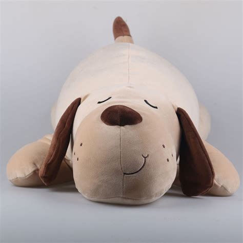 Miniso Dog Plush Toy Khaki Stuffed Toys Shopee Philippines
