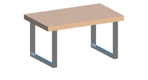 Free revit family 3d models for download, files in rfa with low poly, animated, rigged, game, and vr options. #Revit Dining Table Family | Eduardo Blanco Castrejón