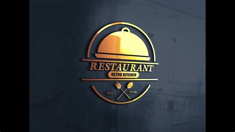 How To Create Restaurant And Food Logo In Coreldraw With 3d Realistic