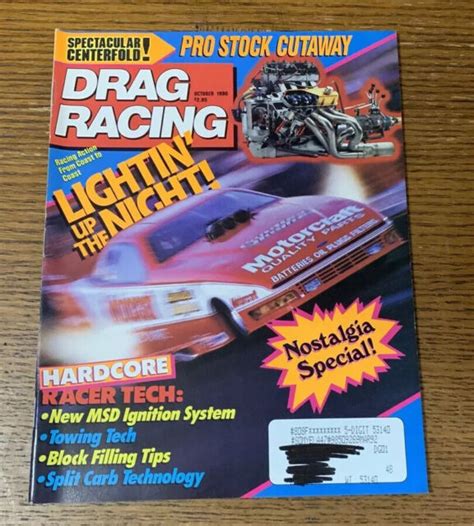October 1990 Drag Racing Illustrated Magazine Ebay