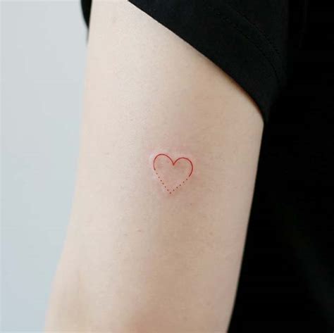 Details 55 Small Red Heart Tattoo Best Esthdonghoadian