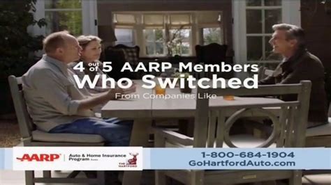 Applicants must be registered aarp members and at least 50 years old. The Hartford Auto & Home Insurance Program TV Commercial, 'Actual Customers' - iSpot.tv