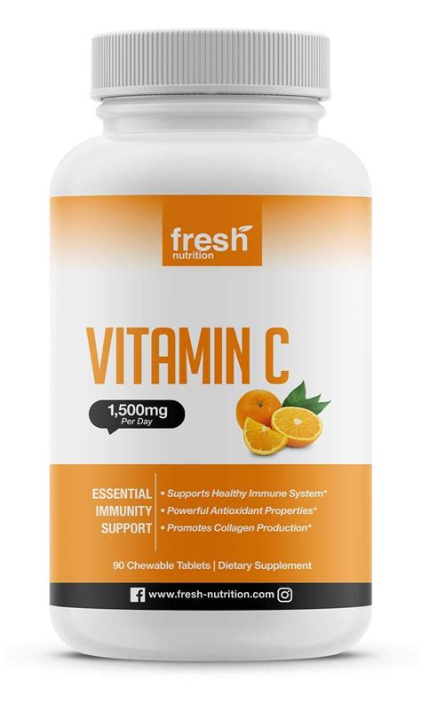 With the insanely high dosage of 2250mg per scoop, best naturals have got your vitamin c needs covered like zest on an orange! Vitamin C - Powerful 1500mg Per Day Immune Support - Tasty ...