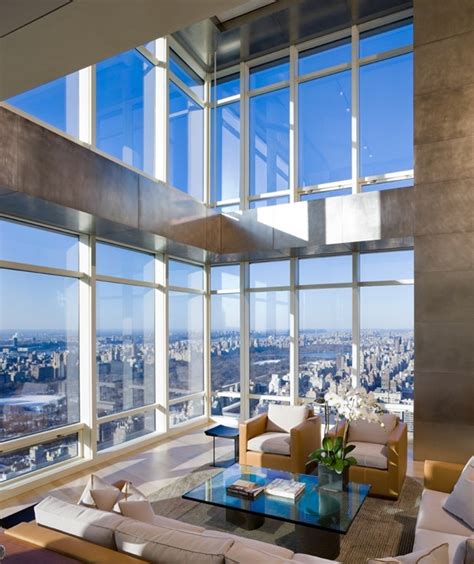 Penthouses Incredible Duplex On Top Of Bloomberg Tower Manhattan New