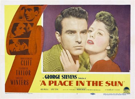 A Place In The Sun 1951 Lobby Card Elizabeth Taylor 2 Lobby Cards Turner Classic Movies