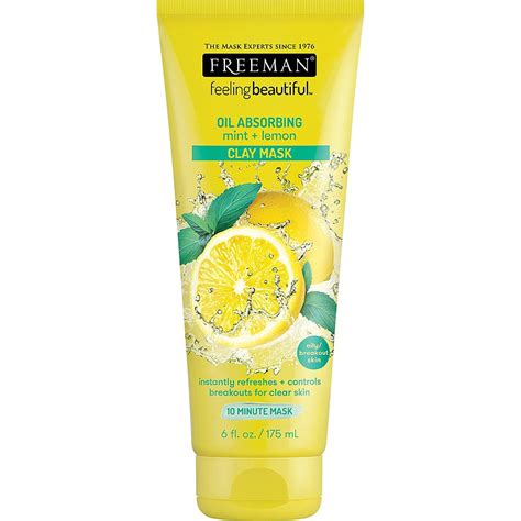 Helps control oil production unfortunately, the mint & lemon clay mask has a very unnatural lemon scent. Freeman Oil Absorbing Clay Facial Mask, Pore Minimizing ...